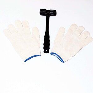New Hammer Mallet & One Size Unisex Sweater Gloves